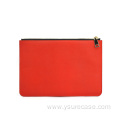 Ysure Custom Logo Leather Envelope zipper Clutch Bag